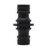 Connector Hose Watering 1/2\" Hose Connections 2 Way Black