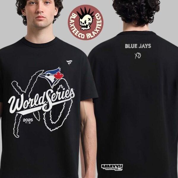 The Weeknd And XO X Toronto Blue Jay 2026 MLB World Series Legacy T-Shirt Reprin XL