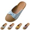 Women'S Home Indoor Bowknot Korean Edition Home Linen Slippers Sock Slippers For Women With Grippers Fuzzy S For Women Slippers