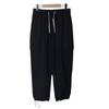 Shop   Women Cargo Waist Strap Bottom String Daily Jogger Wide Pants Beige Bygo 