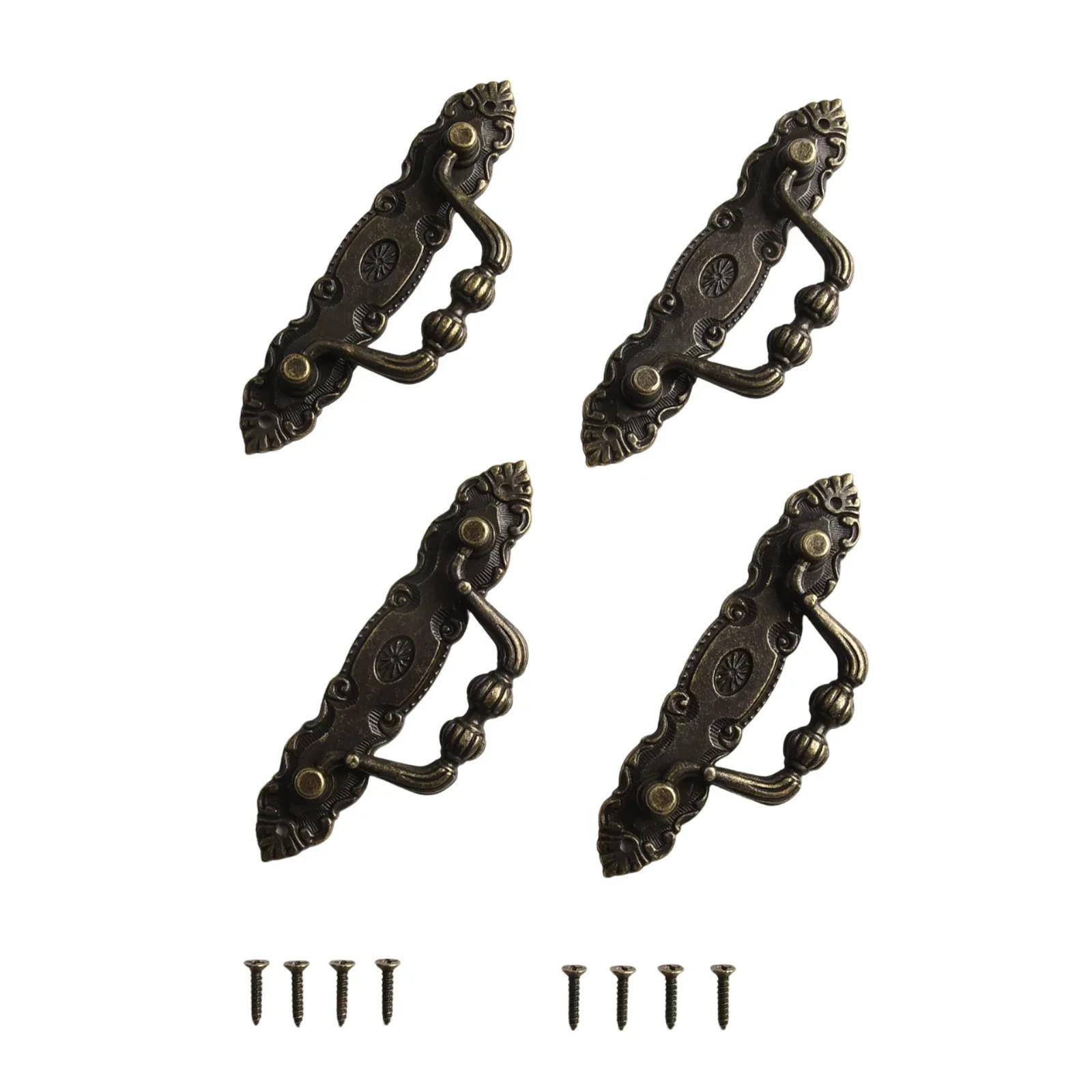 Bronze Tone Antique Furniture Handles Bronze Handles Multi-process Technology Easy To Clean Furniture Restoration