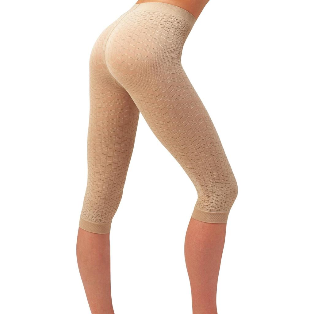 ENYA-KARIN Look Magic Up Shapewear Girdle, 100D, 34 Length, Beige, Size M