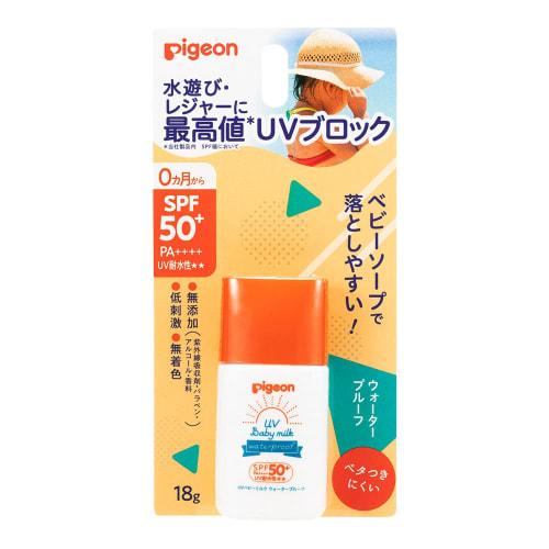 

Pigeon UV Baby Milk Waterproof SPF50+ 18g