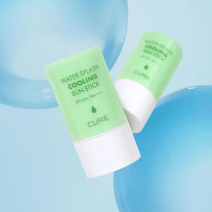 [1+1] Kim Jung Moon Aloe Cure Water Splash Cooling Green Sun Stick 23g (Ice Car)