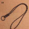 New Emergency Survival Backpack Self-Defense Lanyard Round Buckle Parachute Cord Key Ring Paracord Keychain