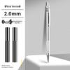 2.0 Metal Mechanical Pencil, Low Center of Gravity, No Sharpening Needed, Ideal for Drawing