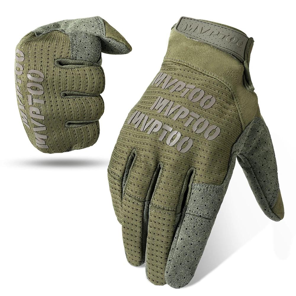 Men Touch Screen Full Finger Gloves Lightweight Outdoor Sport Hiking Camping Hunting Combat Paintball Cycling Equipment