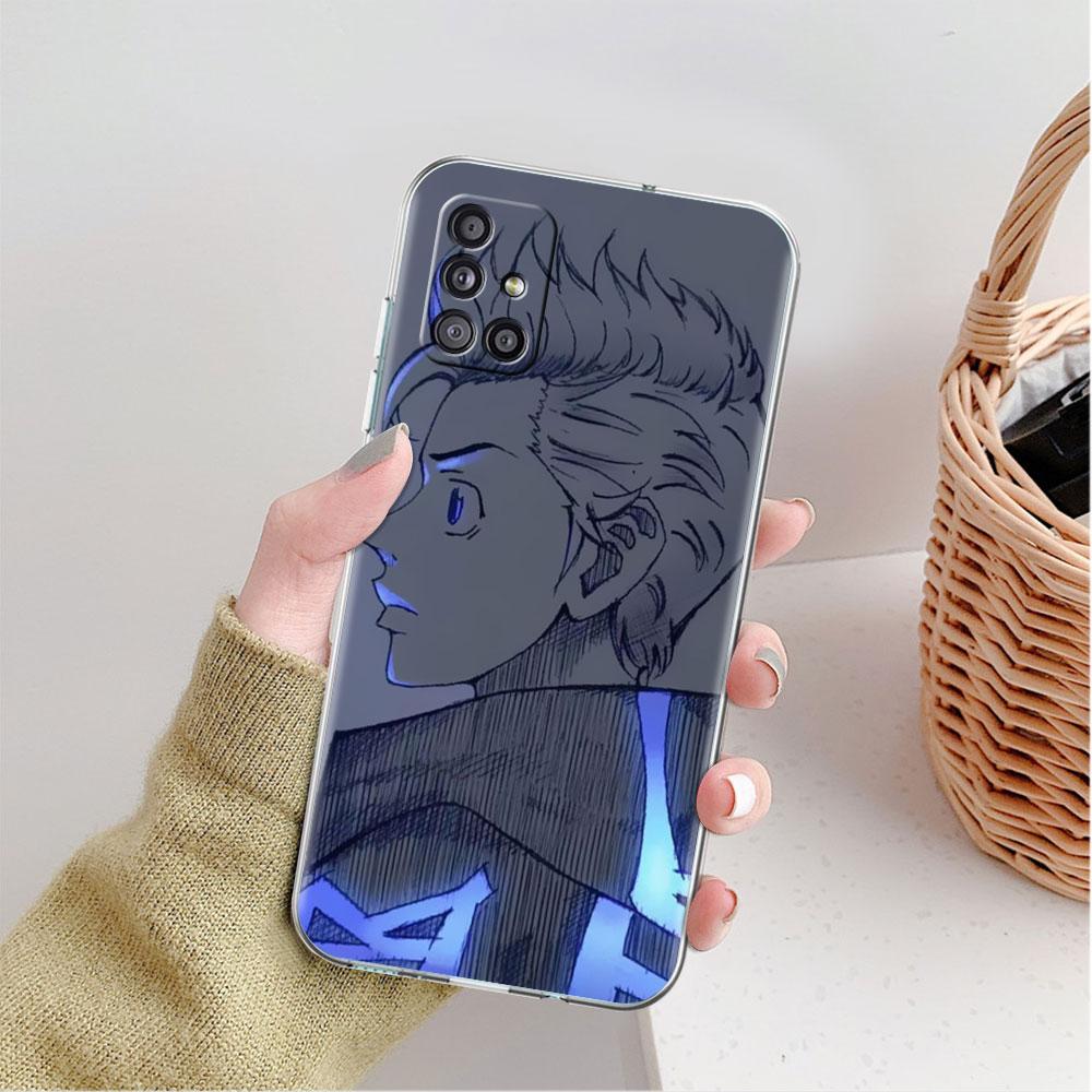 

Прозрачный чехол для Samsung Galaxy A52 A12 A51 A32 A21s A71 A32 A22 50 A70 A31 A72 5G, чехол для телефона, японское аниме, Токио, Мстители Samsung A53 5G
