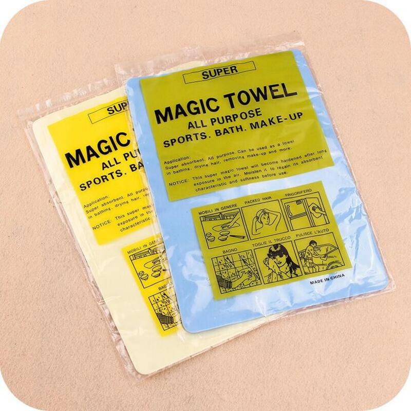 10 pcs 20x30 cm PVA Clean Towel Super Absorbent Cloth Multifunction Synthetic Deerskin Cleaning Towel For Car Wash Table Wash