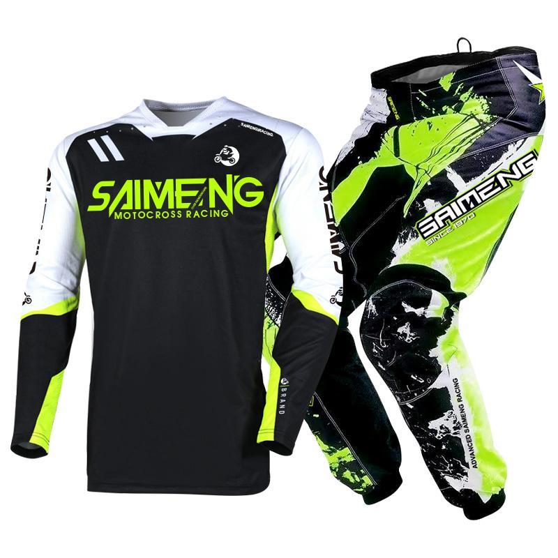 Motocross Gear Set for Kids 4 5 6 7 8 9 10 11 12 13 Years Youth Child Motorcycle Boy Girl Jersey Pant Kits Racing Suit Off-road Enduro MX MTB