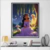 Disney 5D DIY Diamond Painting: Mirabeaus Magical House Cartoon Full Diamond Mosaic Art Wall Decoration Set