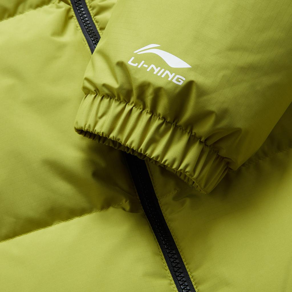 Li Ning Hot Pots Down Collection Down Jacket Unisex Moss Green AYMU239-16