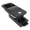 RV Door Lock with 2 Keys Zinc Alloy Flush Mount RV Door Latch Handle for Yacht Caravan Black 6.2 X 3in