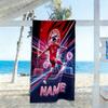 Fc Bayern Munich Fan Art Customize Your Name Beach Towel Soft Durable Quick-Dry