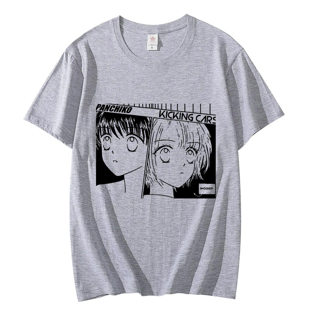 Rock Band Panchiko Album Grafica Magliette Unisex Tendenza Moda Vintage Manica Corta Maglietta Casual Comfort Magliette in Puro Cotone