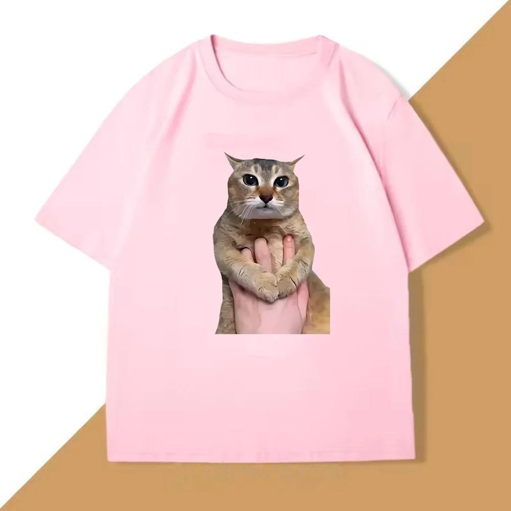 Unisex Clothing Tole Cat Cute Tshirts Summer Casual Fashion Funny Meme Short Sleeve Tops Comfortable Oversize ONeck Tshirts