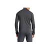 adidas Camiseta Deportiva AEROREADY Brandlove de Media Cremallera Color Sólido Casual Moda Deportiva Manga Larga Camisetas para Hombre Negro IN5577