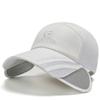 Unisex Baseball Caps Retractable Brim Polyester for Sun Hat for Spring Summer Adult Outdoor Adjustable Visor Cycling Hat