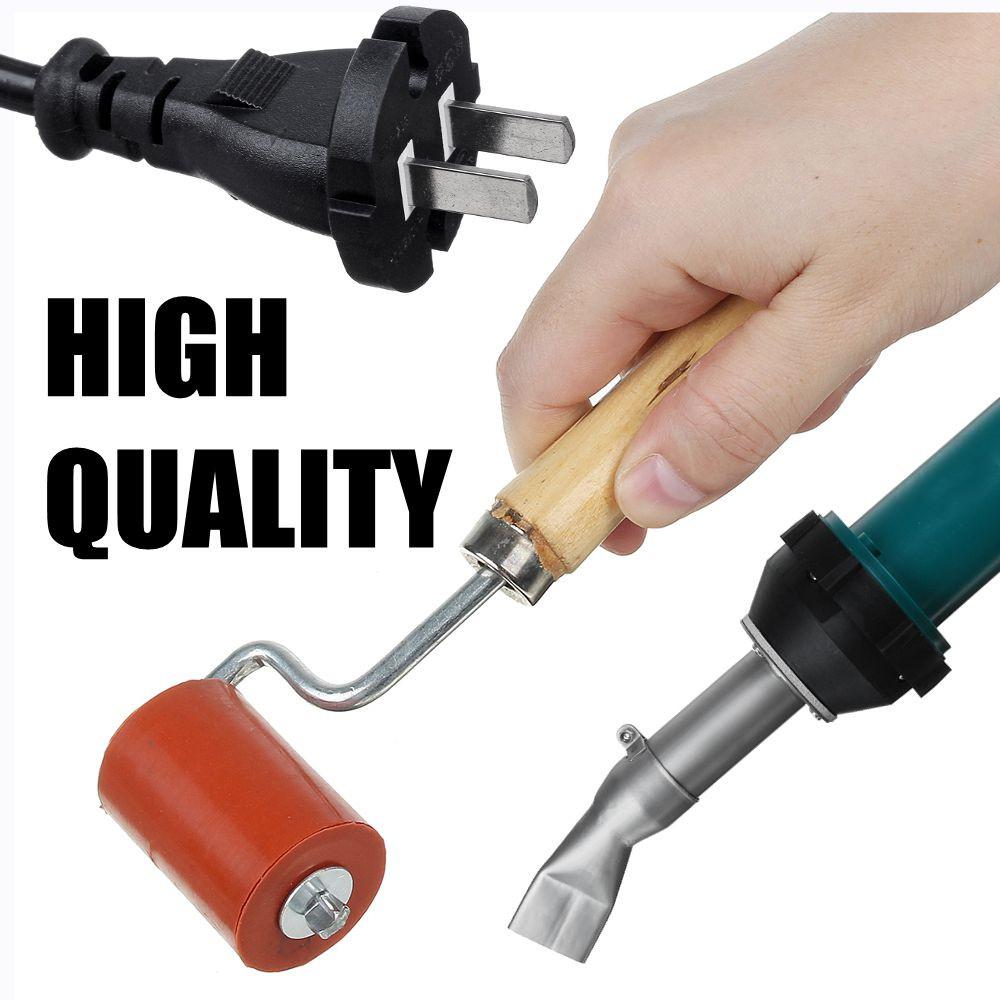 AC 220V 2000W 50/60Hz Hot Air Torch Plastic Welding Gun Welding Torches For Welder + Round / Flat Nose Wholesale Price
