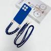 Custodia con Catena in Marmo per iPhone 16E 16 Pro Max 13 12 Mini 11 15 Plus 14 Pro X XS Cinghia da Laccio a Tracolla in Silicone Braccialetto Cover