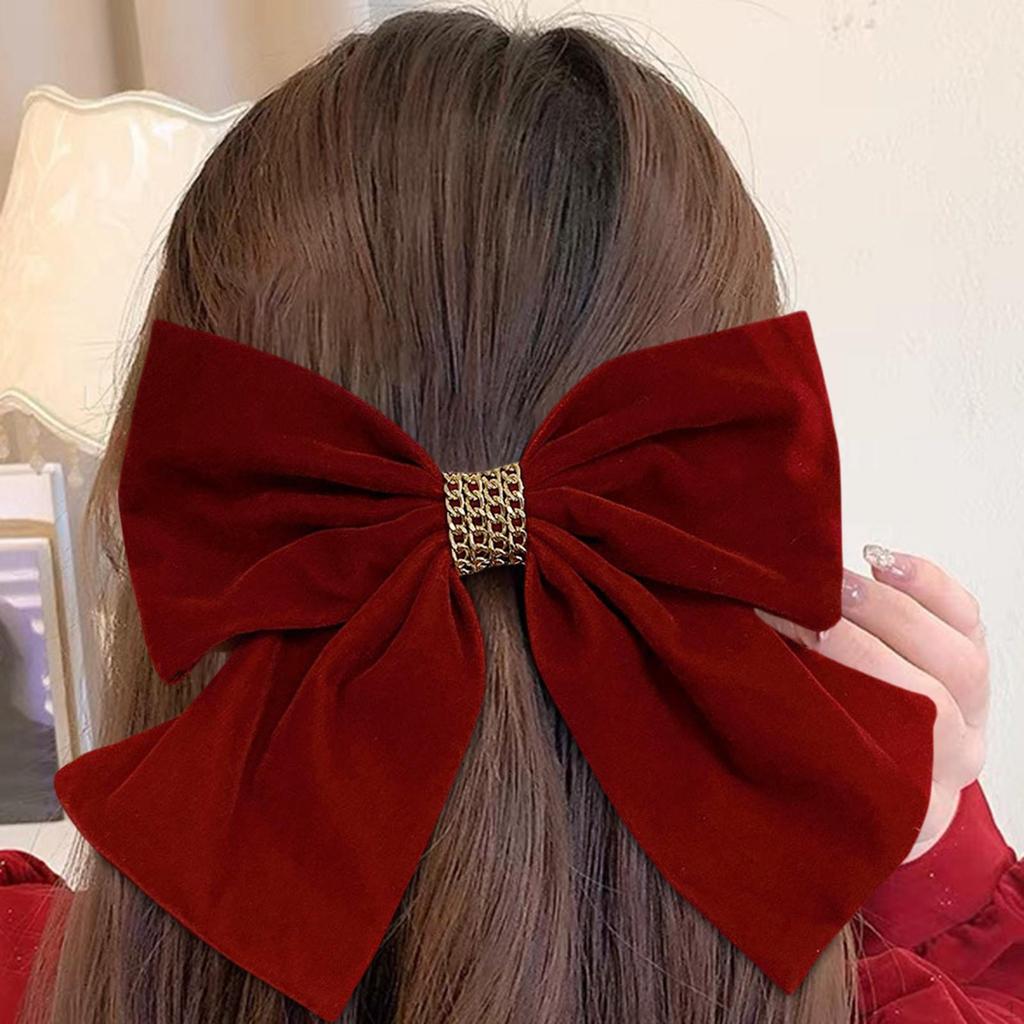 Bowknot Hair Bow Clip Barrettes Girls Styling Accessories Hairpin Headwear for Party