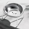 Qi'e Elevated 304 Stainless Steel Cat Bowl