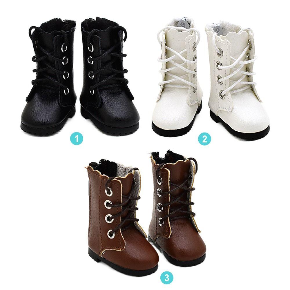 1 Paar 30cm Puppen Mode Schuhe Weibliche Puppen Stiefel Passend für 1/6 BJD Puppen Zubehör Leder Puppe Bunte Lange Knie Stiefel