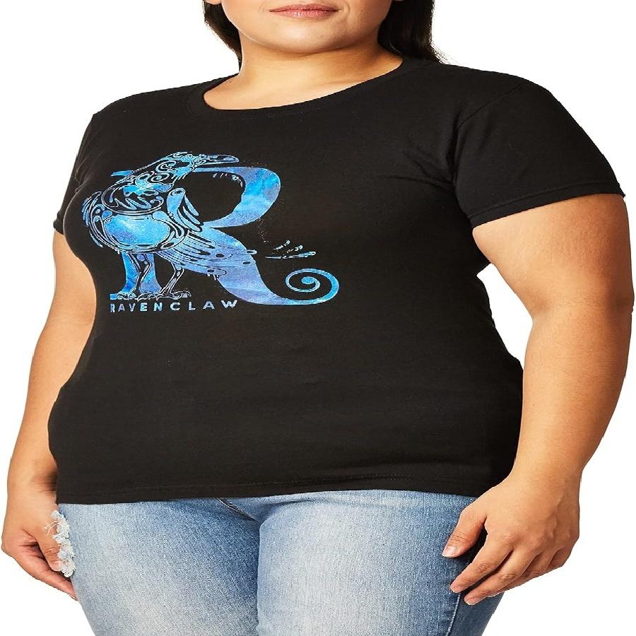 Женская футболка Гарри Поттер Когтевран XXXXXL чёрный