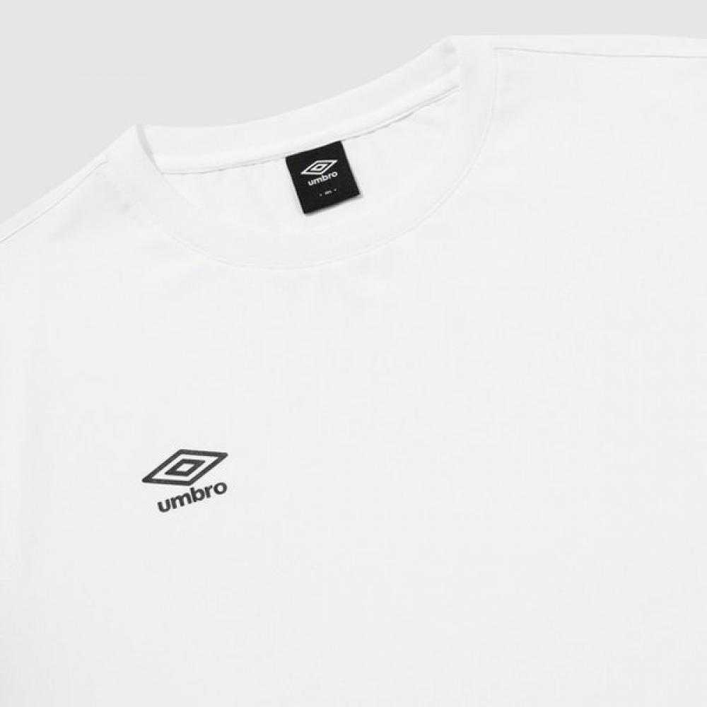 Umbro Basic PolyesTer Spandex Small Logo ShorT Sleeve T shirT Ur121srs14