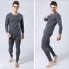 Thermal Underwear Long Johns Set Casual Two-piece Outfit Winter Keep