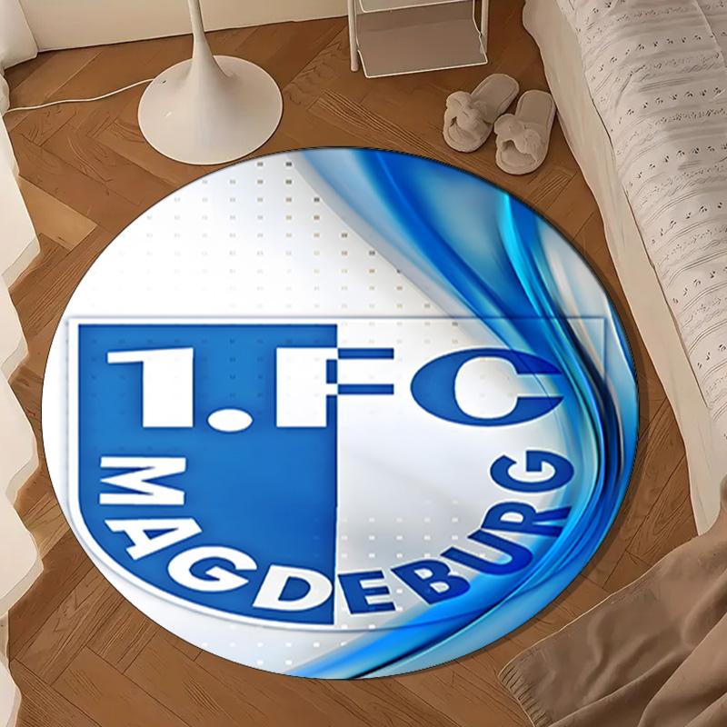 Magdeburg Flames Round mat Home Decor, Chair rug For livingroom,Bedroom, doormat home decor Birthday Gift Christmas Gifts