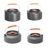 Outdoor Camping Coffee and Teas Kettle Portable Teapot Aluminum Camp Teas Coffee Pots Water Boilers for Picnics