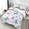 Cartoon Butterfly Down Comforter Set Bedding Set 3-piece Duvet Cover Set