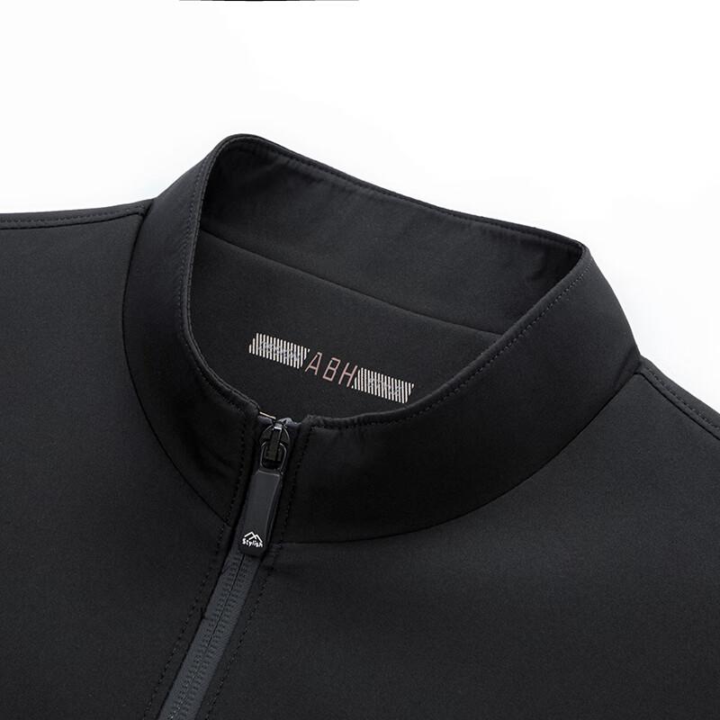 Hengyuanxiang Men's Stand-Collar Jacket