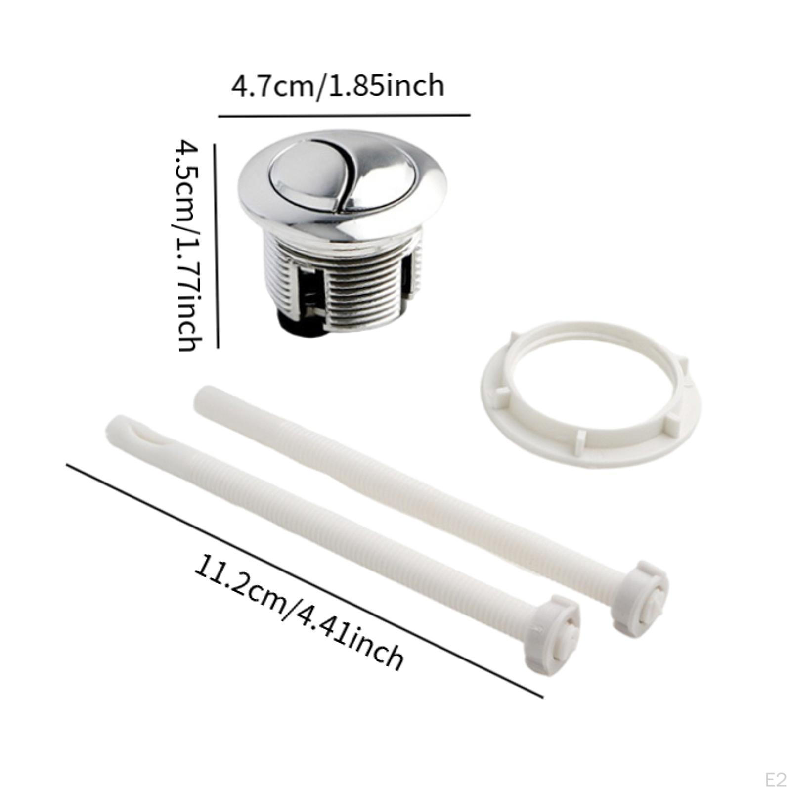 Кнопка унитаза с двойным нажатием и регулируемым набором запасных частей для бачка S — фото 2