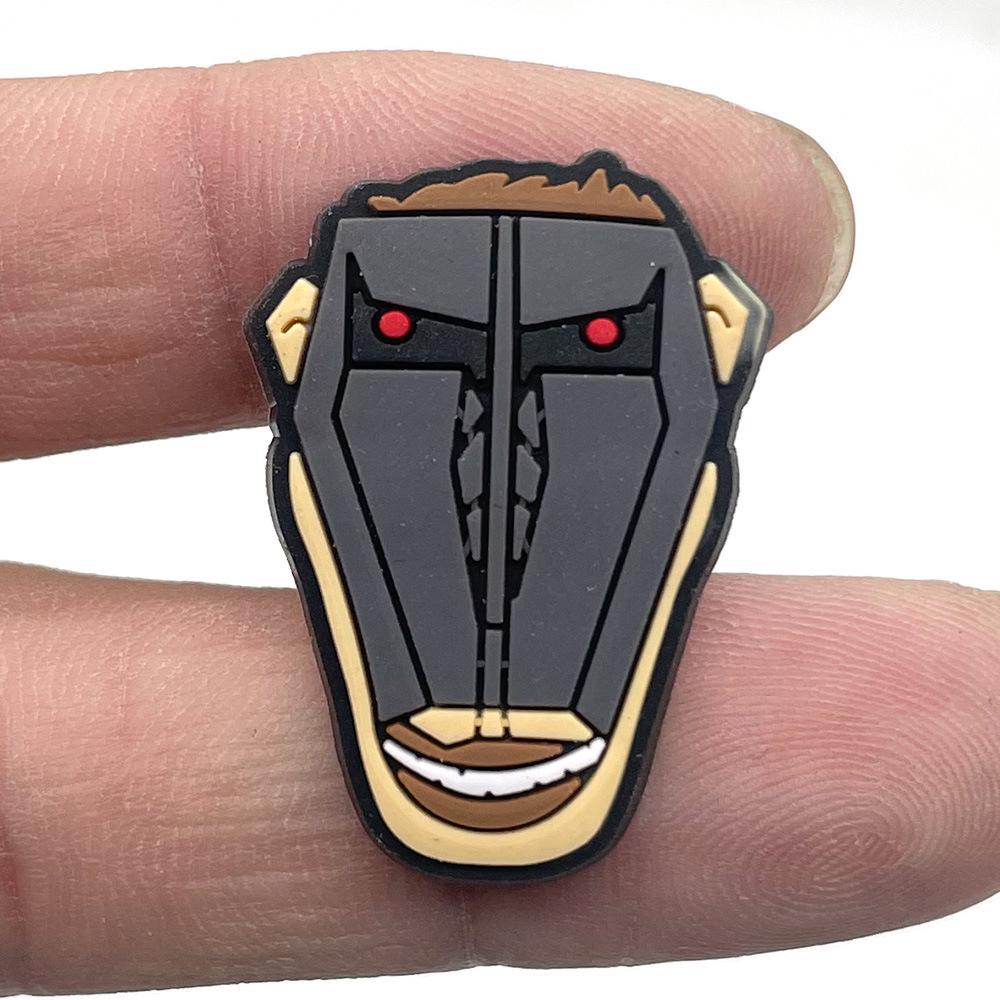 Attack on Titan Rubber Shoe Charms - Decorative Buckles for Garden and Hole Shoes