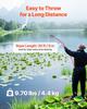 Lake Weed Cutter, Pond Aquatic Plant Cutting Tool with 1.57 m Max. Cut Width, Sharp and Heavy-Duty Steel Blades, Pond Rake with 9 m Throw Rope, for