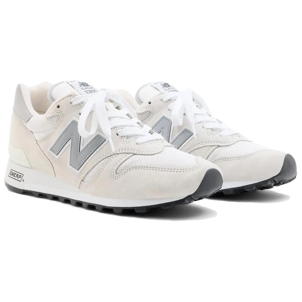 New Balance 1300 Made In USA White Sea Salt Unisex Sneakers Cream Grey U1300WH