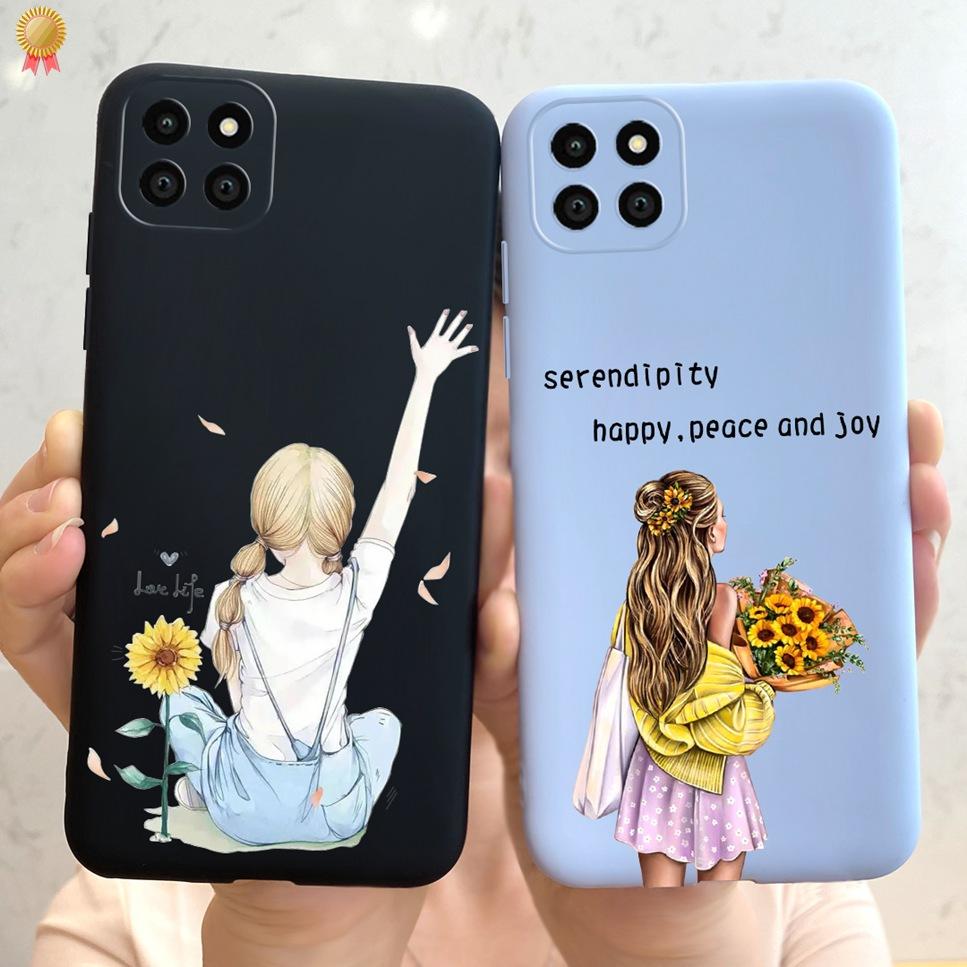 For Samsung A22 A22S 5G Case Cute Flower Butterfly Shockproof Silicone TPU Cover For Samsung Galaxy A22 A22S 5G Phone Case Funda
