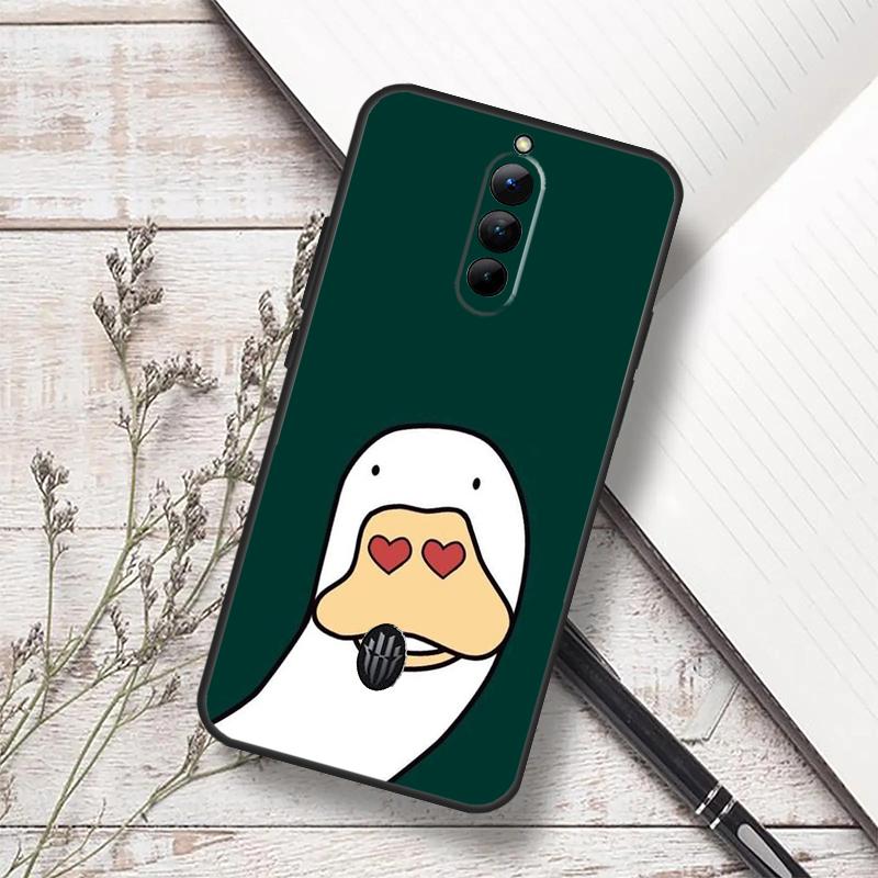 Cartoon Cute Animal Duck Case For ZTE Nubia Red Magic 7S 6S 7 Pro RedMagic 10 Air 8S 9S 10S 8 9 10 11 Pro Plus Funda