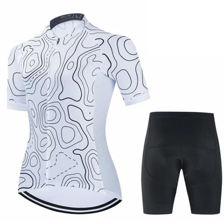 2026 Summer Breathable Cycling Suit, Spring Outdoor Sports  , Bicycle Women's Short-sleeved Overalls Suit, Simple, Breathable and Comfortable