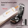 New 2/3/4 Tablets Pill Cutter Storage Box Tablet Dust-Proof Divider Small And Portable Suitable For Home And Daily Travel