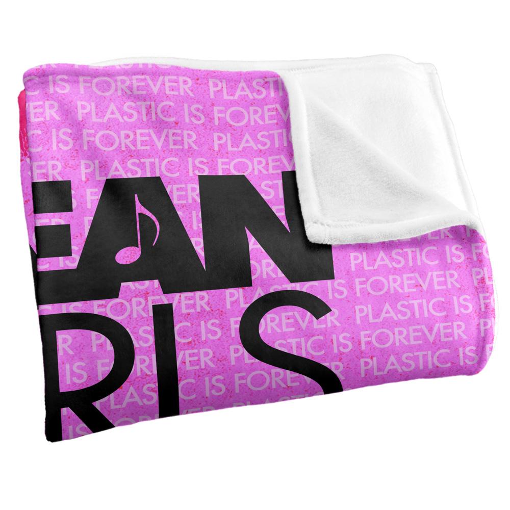 Mean Girls Plastic Forever Silky Logo Supersoft Blanket
