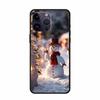 Christmas Case For iPhone 15 Pro Max Cover iPhone 15 Plus Lovely Soft Silicone TPU Back Phone Case For iPhone 15 Pro Cover Coque