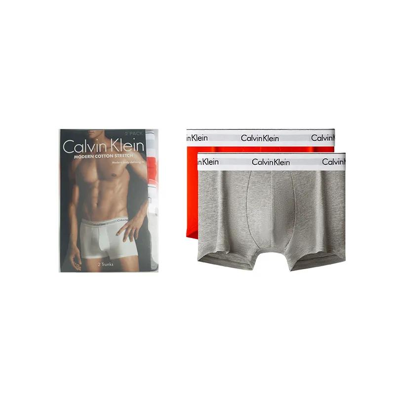 CK / Calvin Klein Modern Gravity Belt Boxer Shorts Men's 2 Pack (Unisex) Boxer Briefs NB1086 CBY