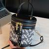2025 Autumn New Women's Bag One Shoulder Crossbody Portable Women's Bag Bucket Bag Fashion Foreign Bag Women