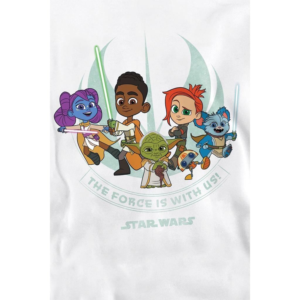 Star Wars Unisex Adult Young Jedi Adventure The Force Is With Us Sweatshirt