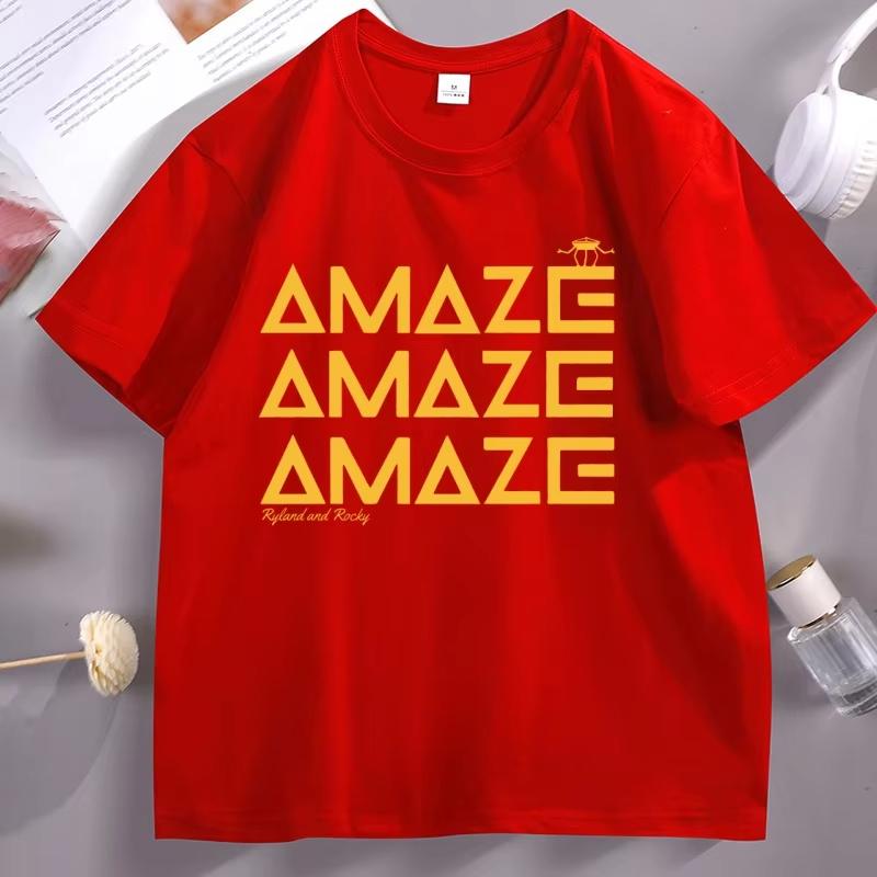 

2026 Project Hail Mary Rocky Amaze Tshirt Unisex and Women Summer Y2K Clothing Breathable Fashionable Round Neck Short Sleeved Top 4XL