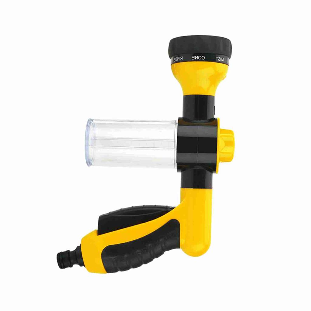High Pressure Spray Car Wash Foam Water Gun Cleaning Tool Washer 6m Yellow