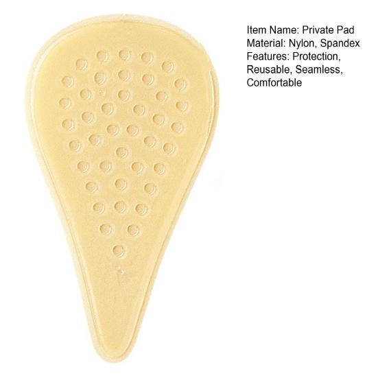 Private Parts Pad Anti-Exposure Adhesive Private Patch Reusable Seamless Private Cover Pad Protector